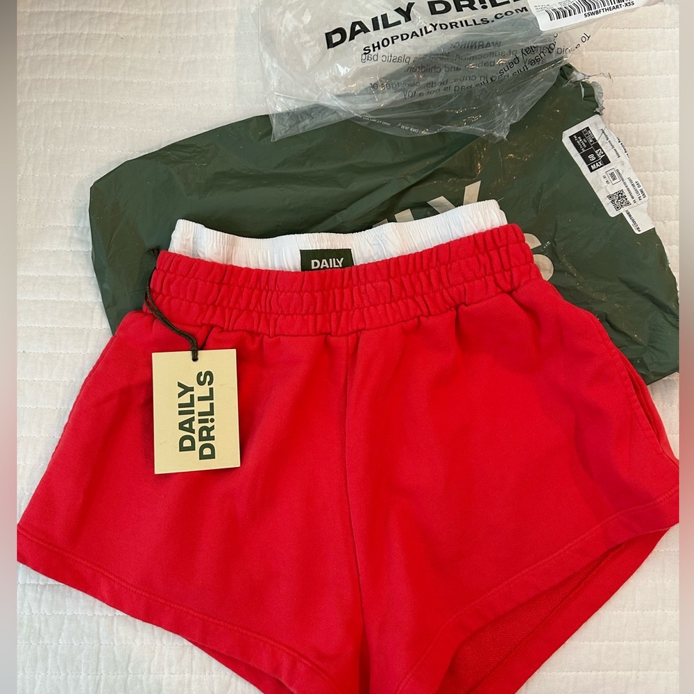 NWT Daily Drills XS/S Boxer Shorts